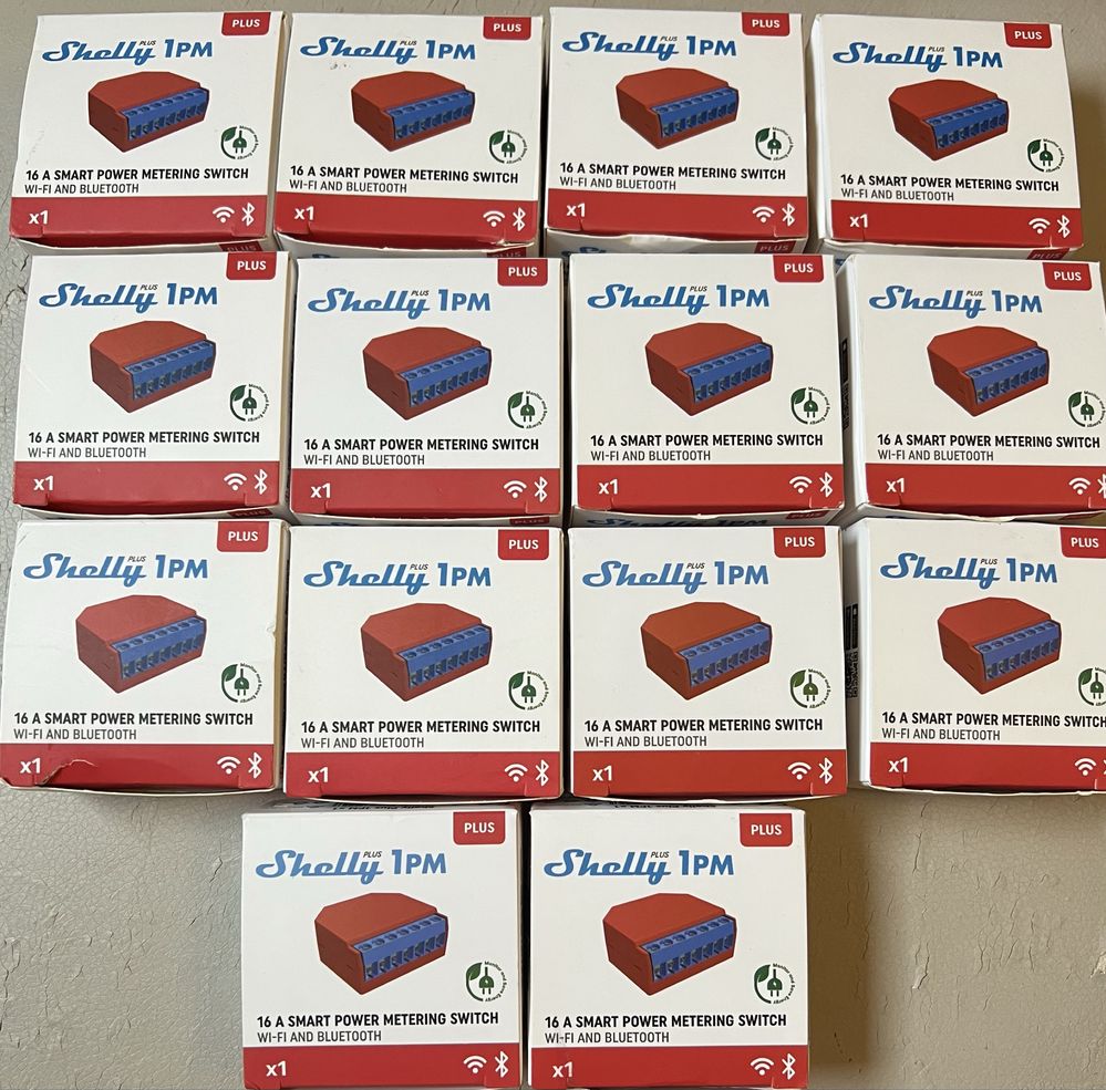 Shelly Plus 1 PM (14 sztuk)- Nowe#9