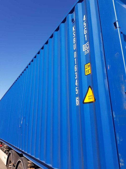 Kontener morski 40'HC 12m magazyn nowy One Way