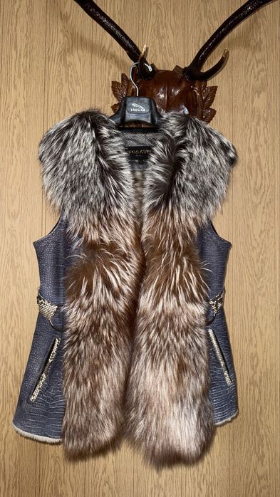 Продам жилет/дублянку з натурального песця