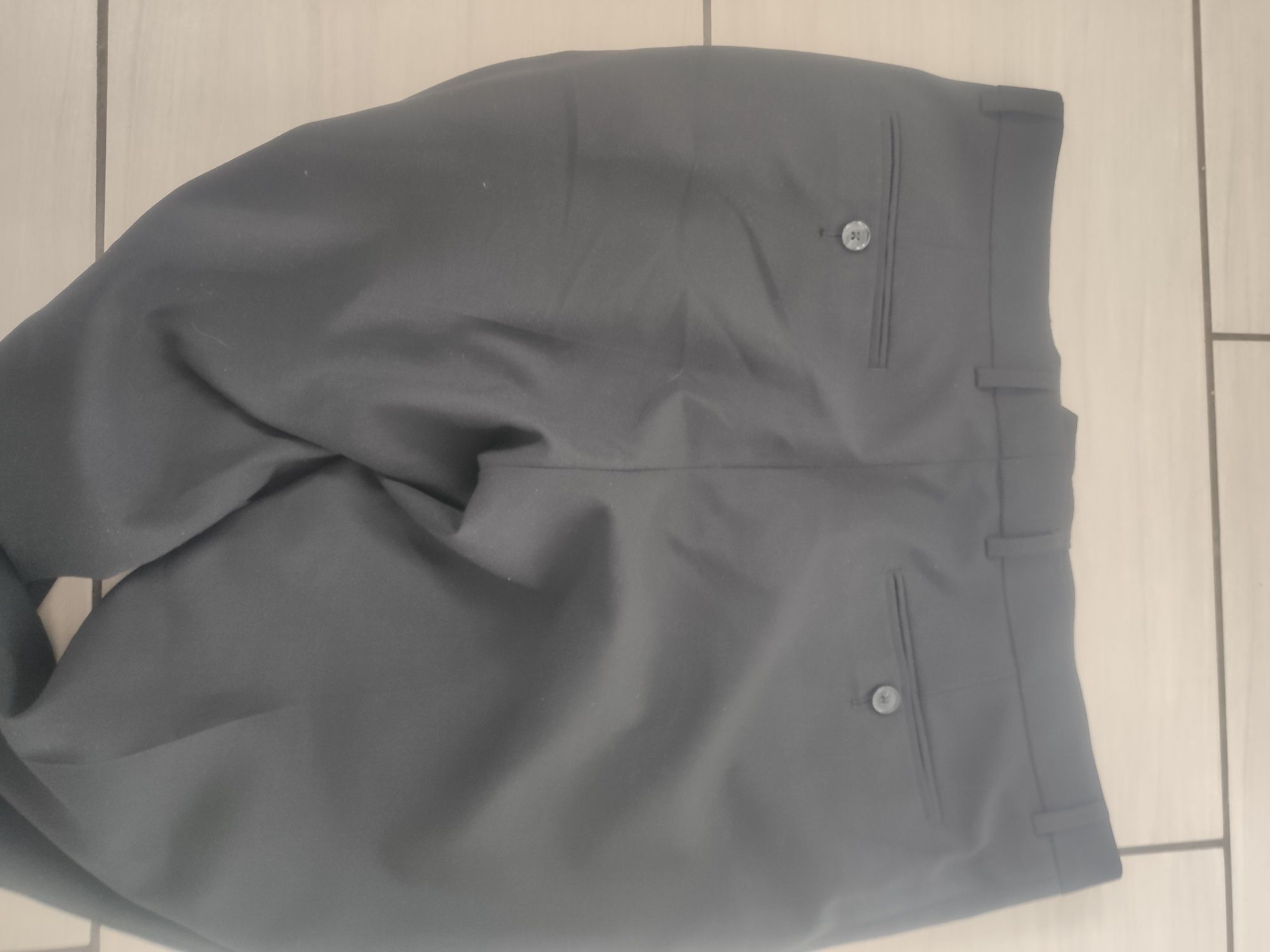 Nowe eleganckie spodnie męskie HEM&SEAM  regular fit W32 L33 wyprzedaż