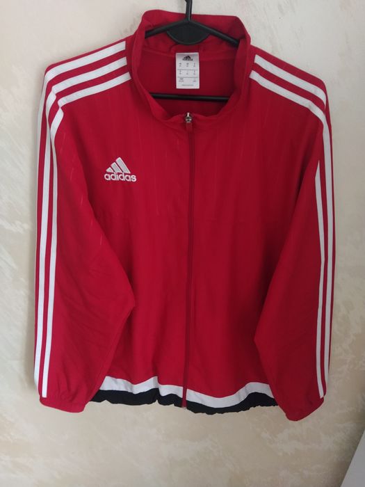 Bluza Sportowa Adidas Rozmiar XL Kolor Czerwona Nowa