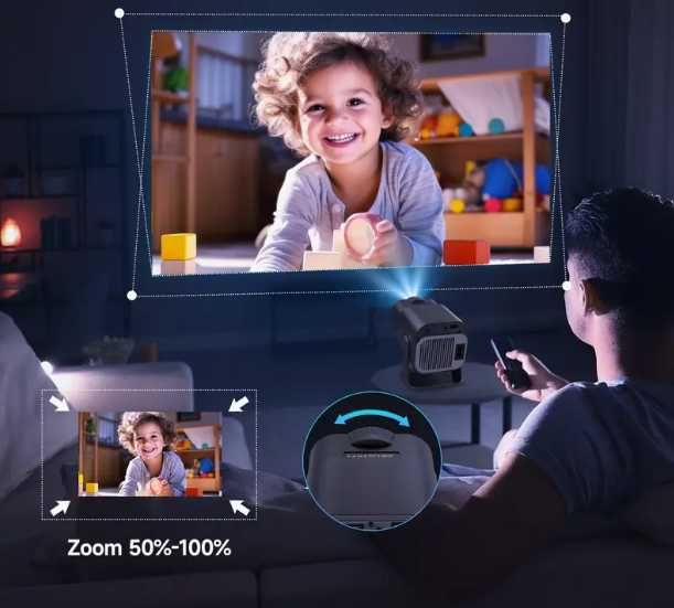 Projektor Magcubic HY320 Mini – WiFi6, Android 11, 4K UHD