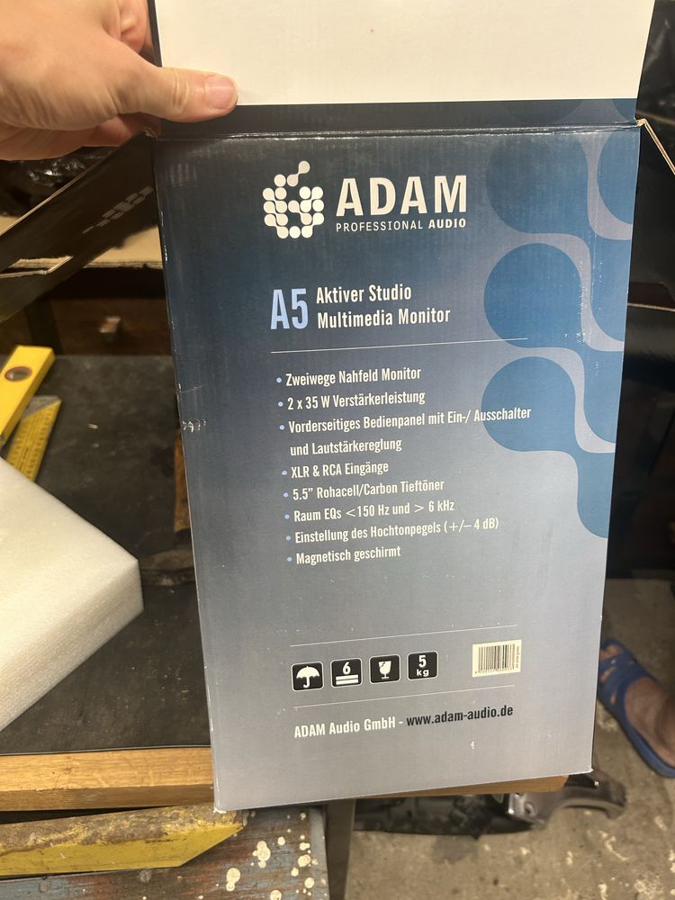 ADAM Audio A5 Aktywne monitory studyjne 2szt