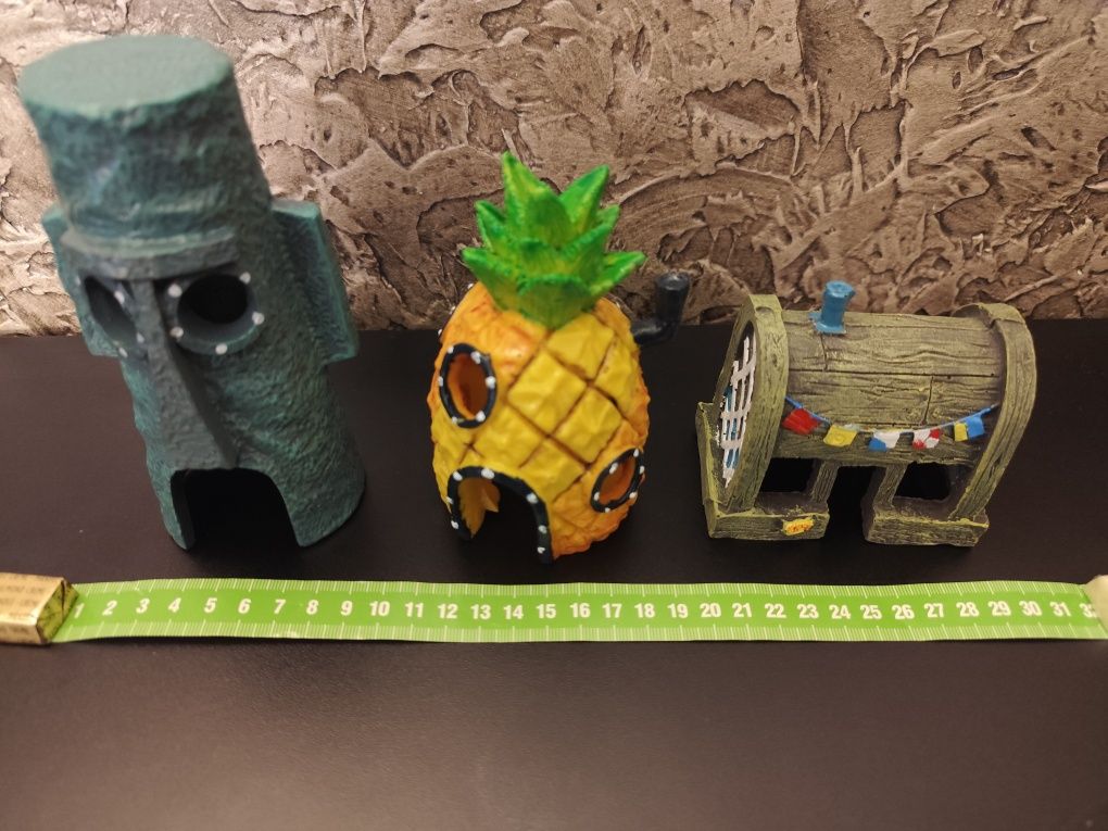 Dom Skalmara SpongeBob ozdoba do akwarium lub terrarium