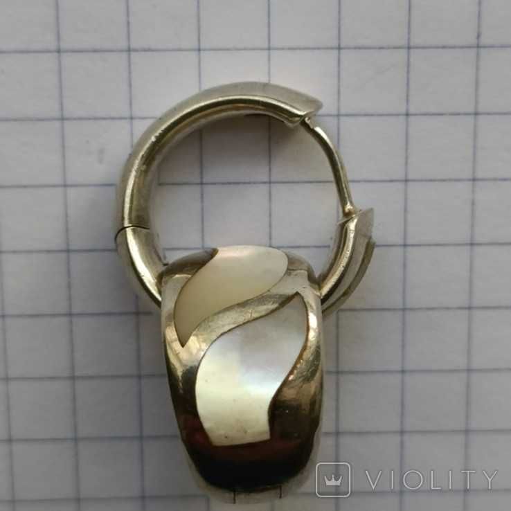 Серьги серебро 925 12,5 г