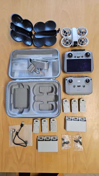 DJI Neo Fly More Combo + DJI RC2 + Mala de transporte + Caixa para Neo