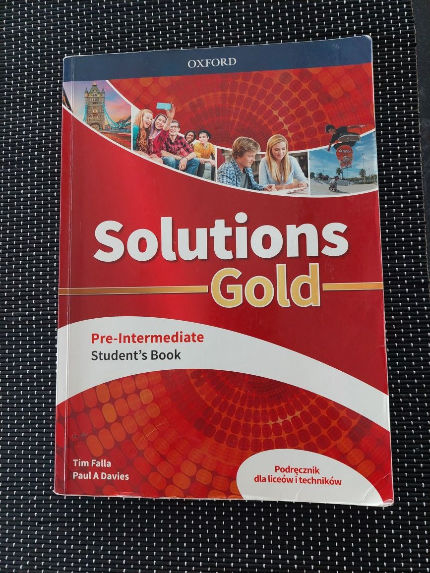 Solutions Gold podręcznik do angielskiego klasa 2