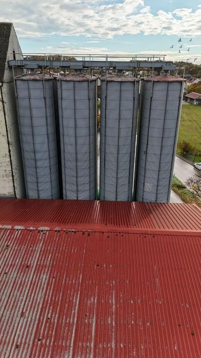 Silosy zbożowe płaskodenne