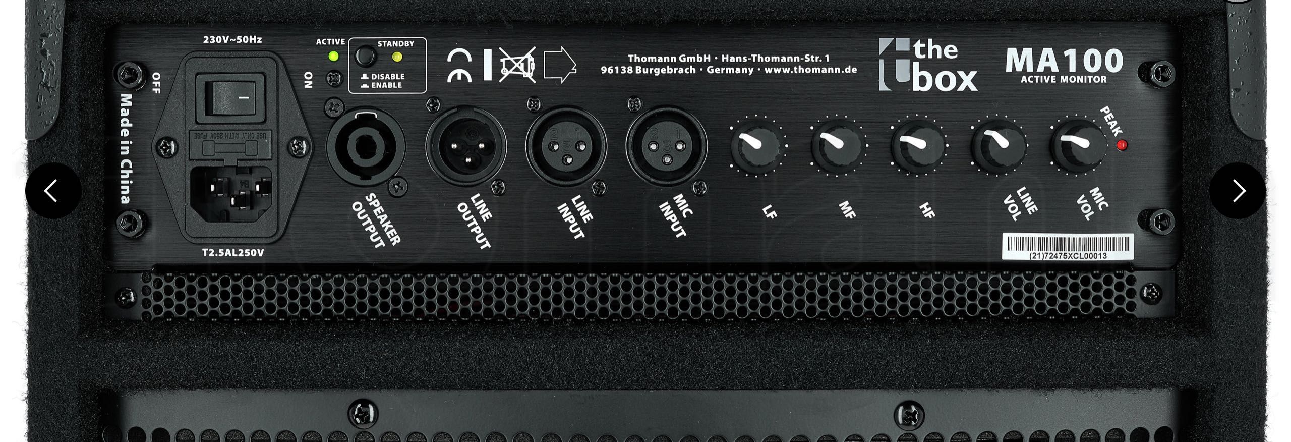 Monitor activo The Box (thomann)