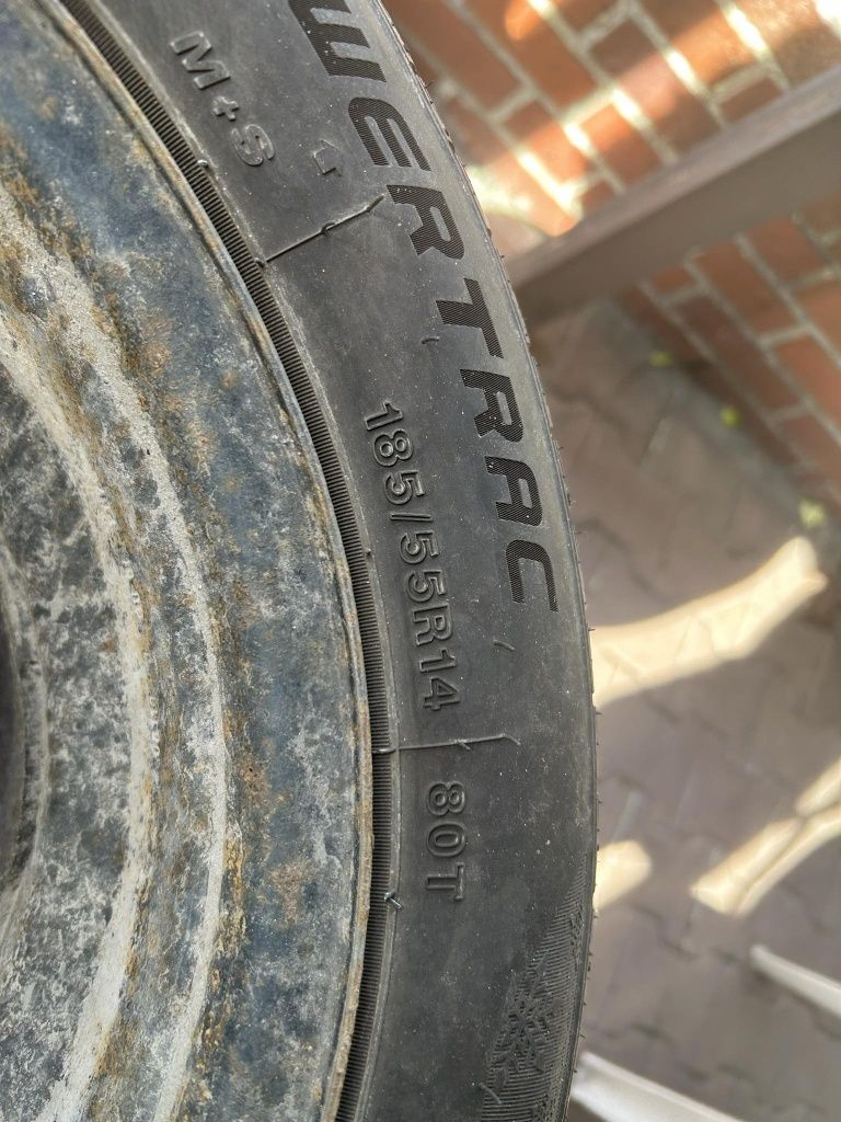 Komplet opon zimowych 185/55 R14