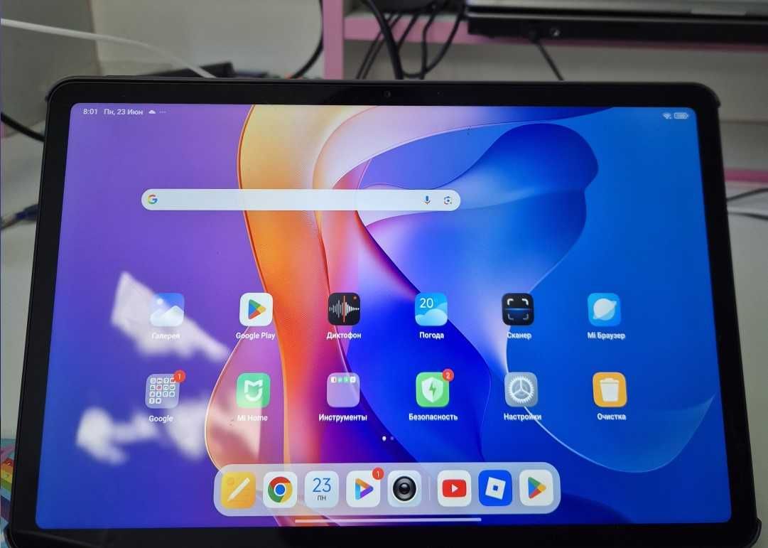 Ігровий планшет телефон Xiaomi tab Redmi 256 black