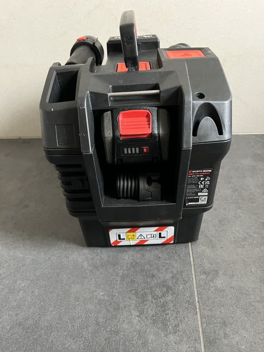 Акум. Пилосос Würth AMTS 18L compact+АКБ 4.0Ah