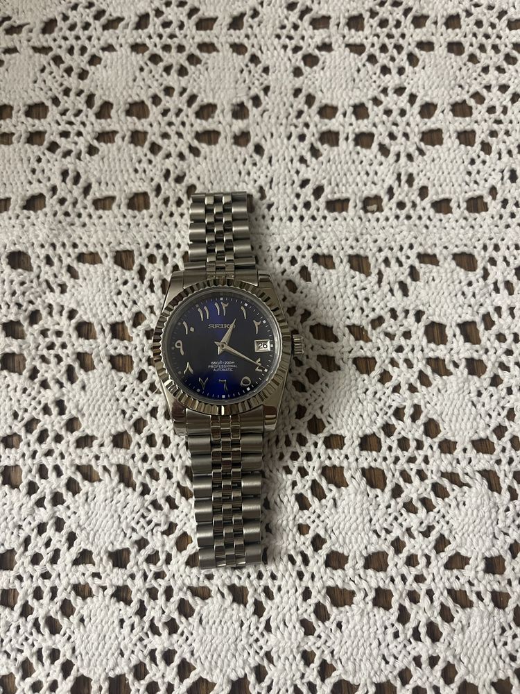 Zegarek seiko mod arabic dial
