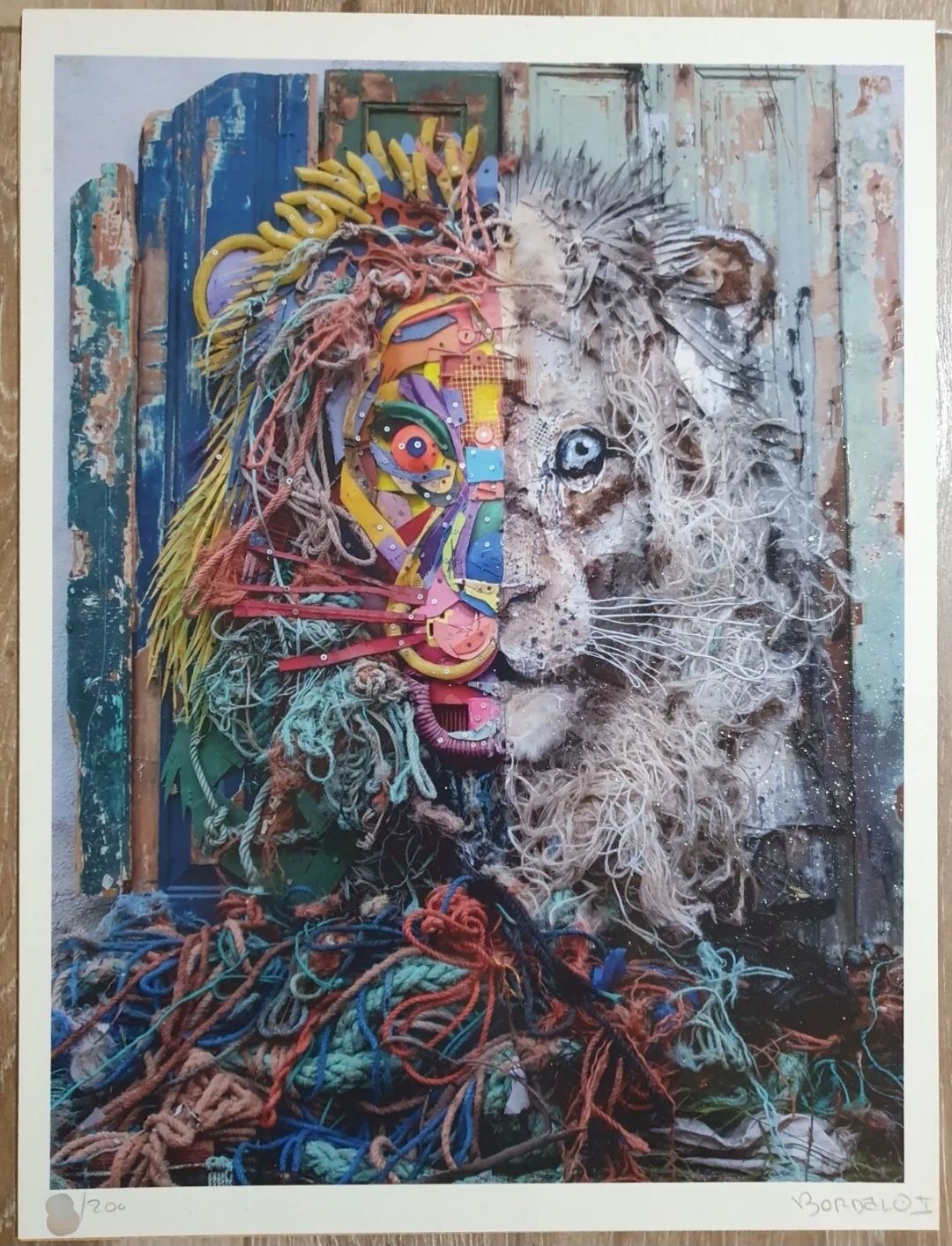 Bordalo II - Half Lion