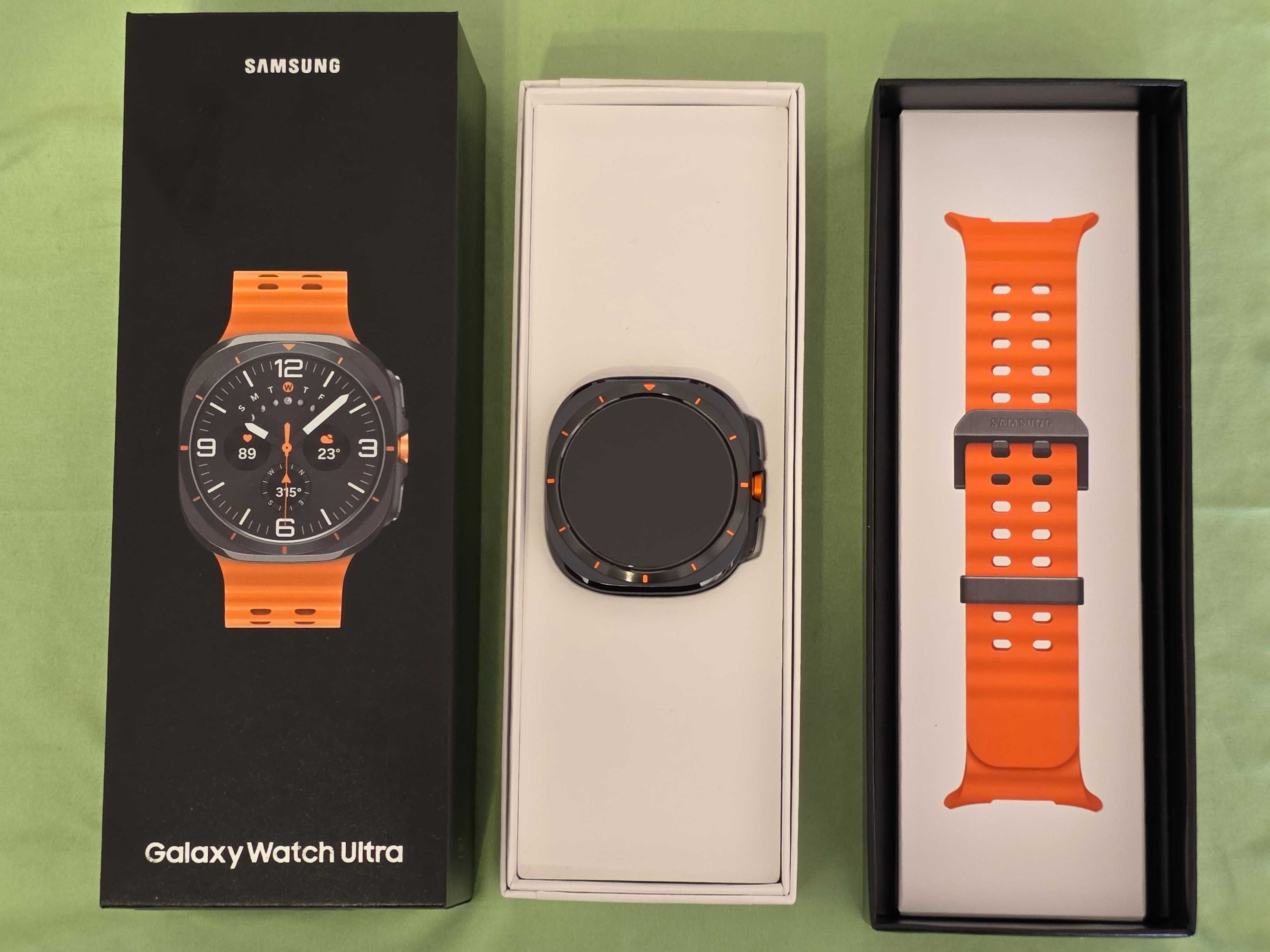 Relógio Samsung Watch Ultra Cinzento Titânio (como novo)