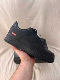 Nike Air Force 1 Low Supreme Black Eu 38