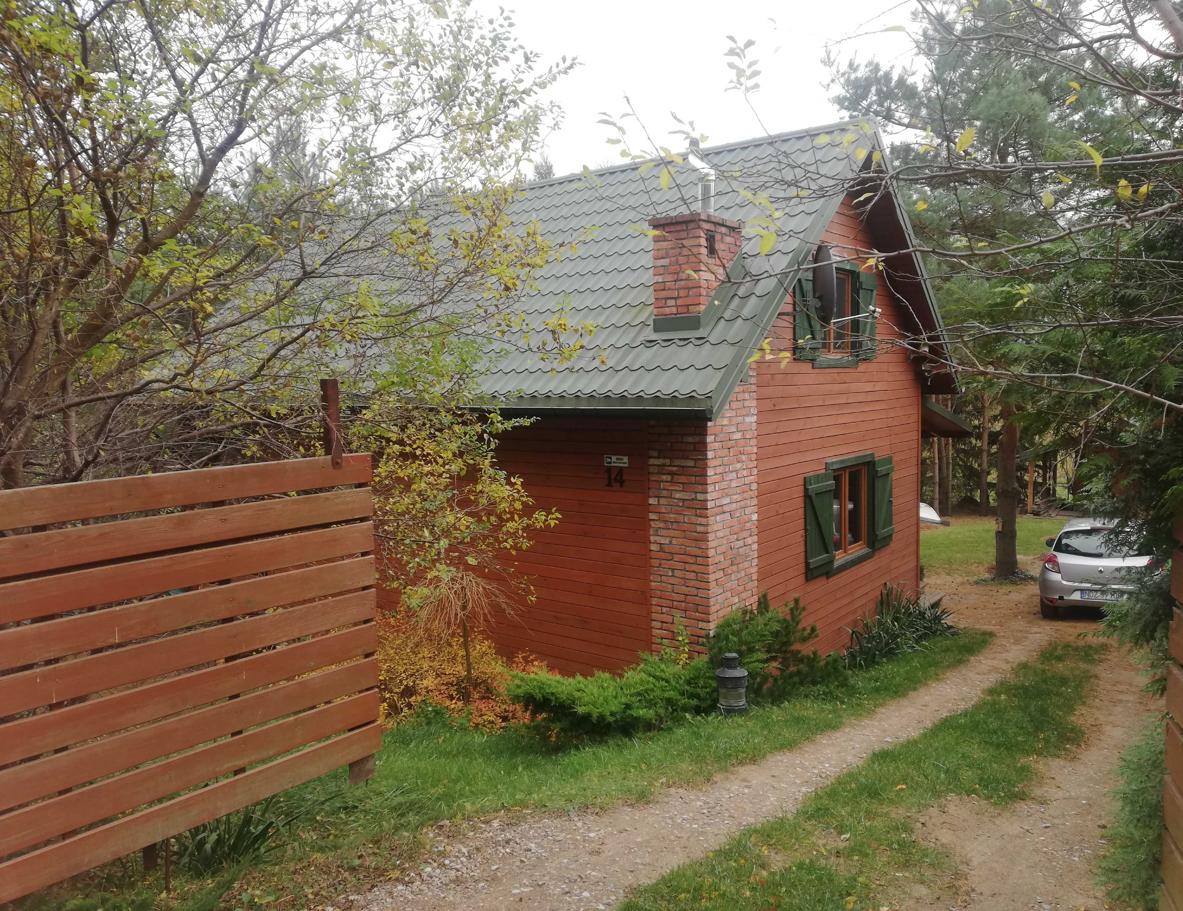 Domek letniskowy do wynajęcia nad jeziorem na mazurach Mazury, łódka.