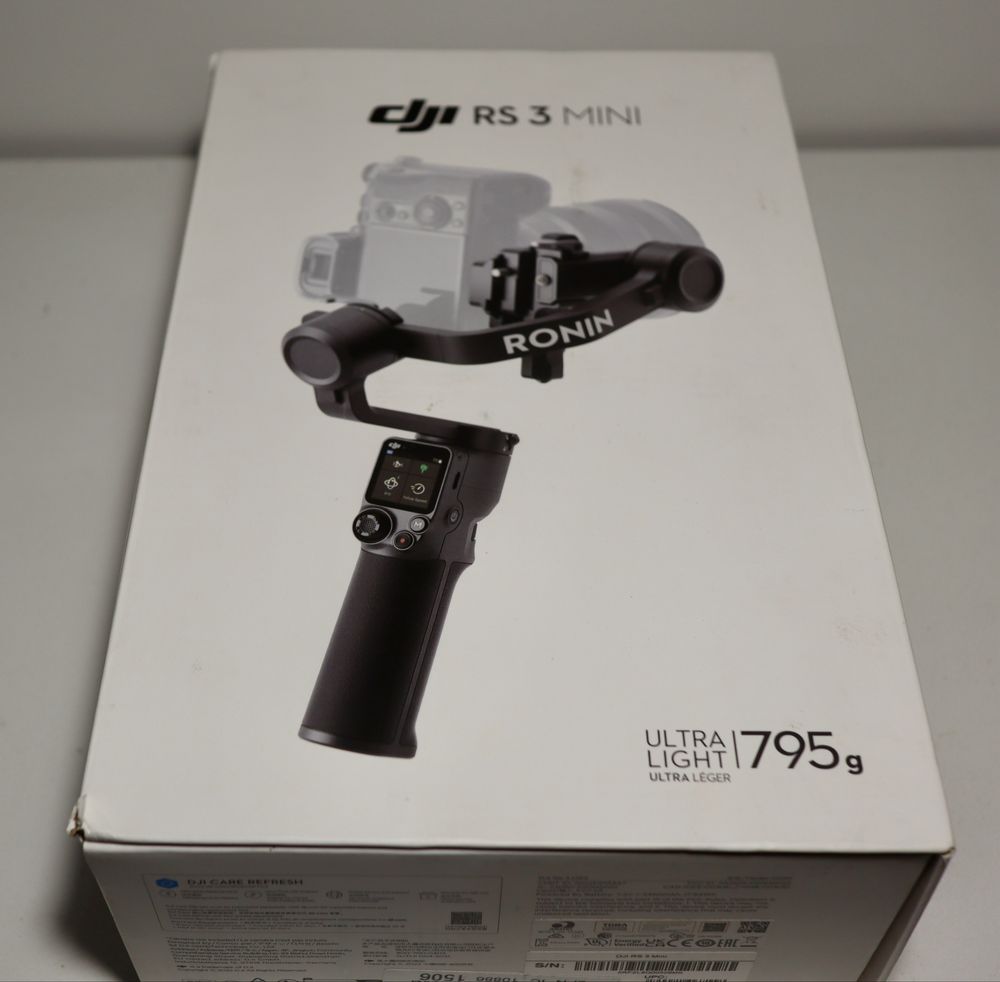 DJI Ronin RS3 Mini - Gimbal Estab. Prof. (Como Novo) + Clamp 3025