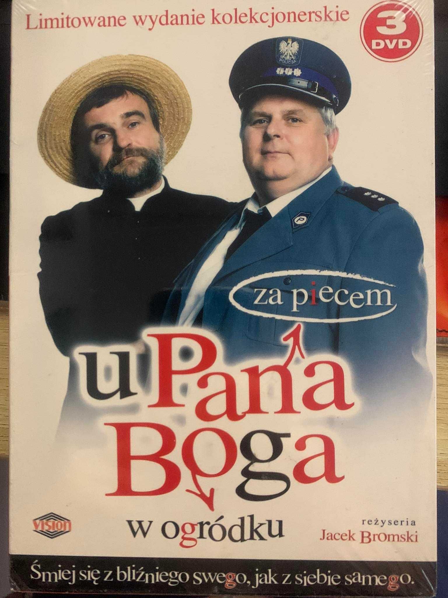 U Pana Boga w Ogródku i U Pana Boga za Piecem . Zestaw 3 DVD.