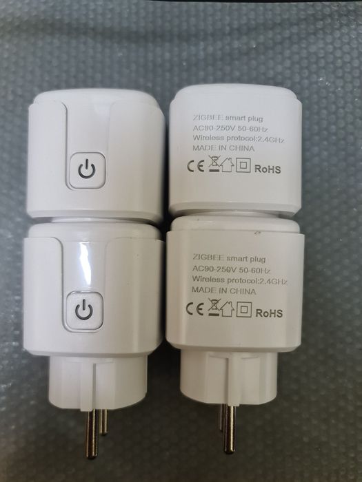 Kit 4x Smart Plug ZigBee (Padrão EU) PARA hubs/gateways ZigBee 20A