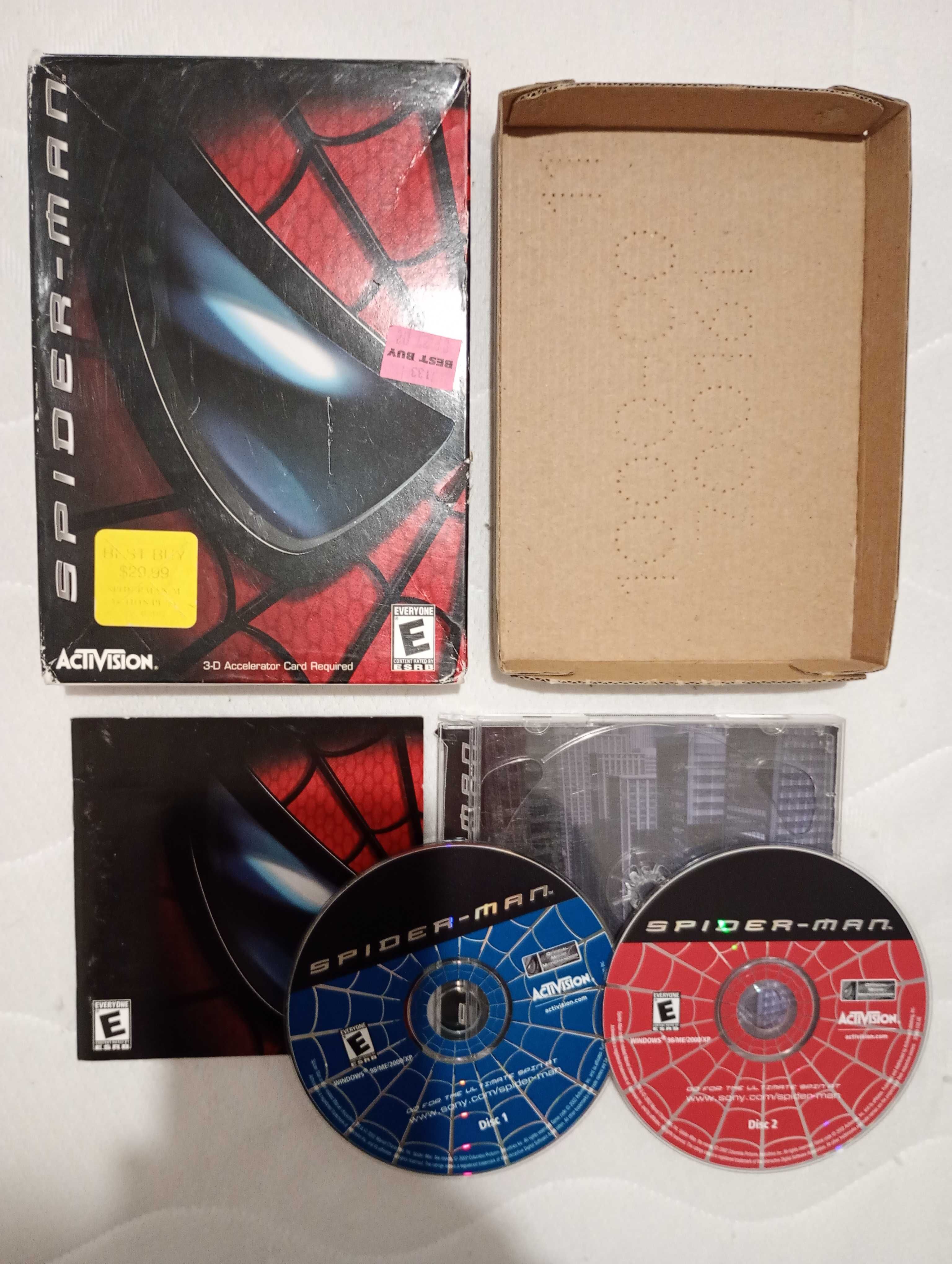 Spider-Man the Movie Spiderman PC Karton Box Eng