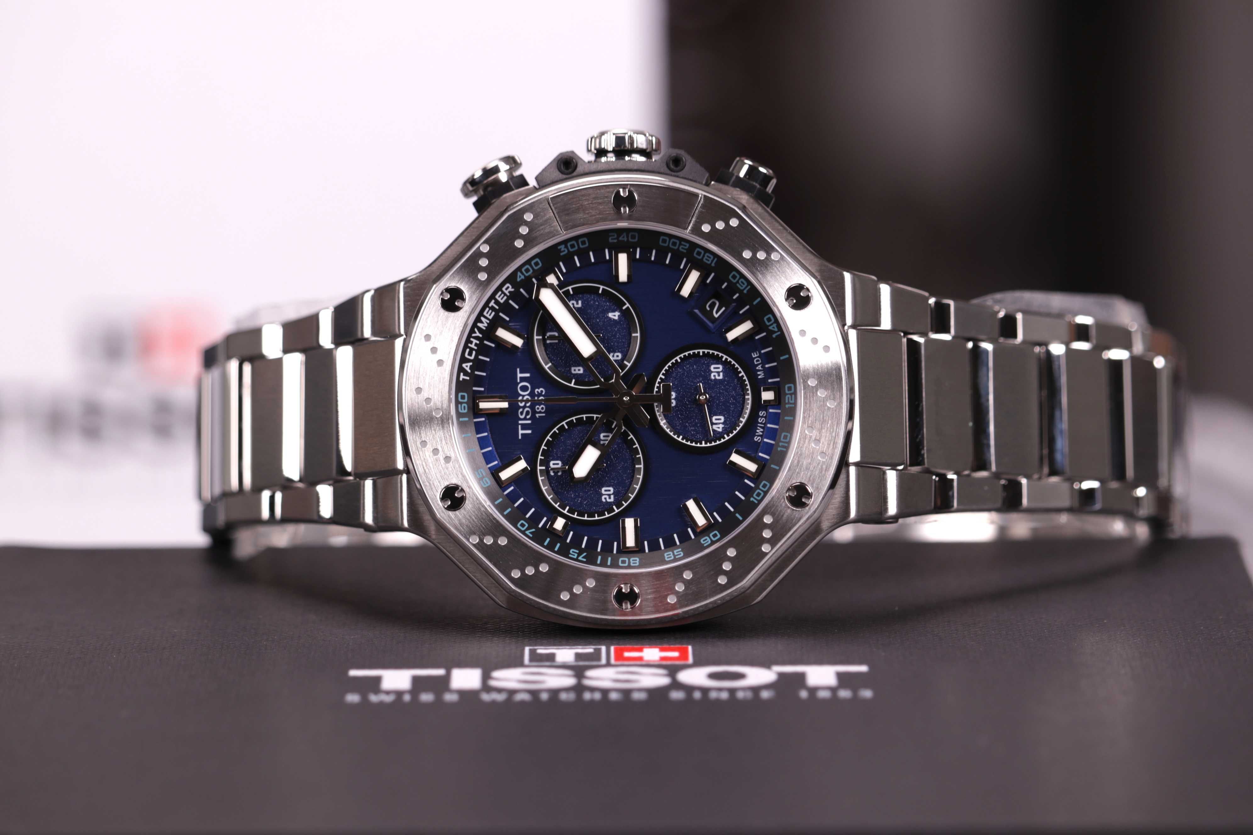 НОВИЙ Наручний годинник TISSOT T-Race Chronograph T141.417.11.041 часы