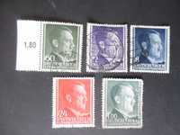 Selos Alemanha Nazi 1933/1945-Série Hitler Usados Governo Geral