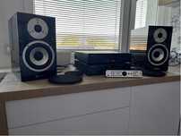 wieża stereo Pianocraft Yamaha MCS-1330 NS-BP400 USB mp3 (Burr Brown)