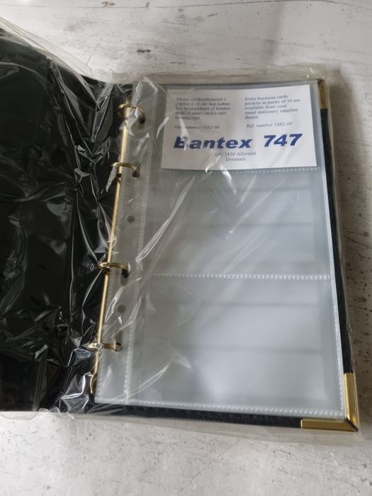 Wizytownik czarny Bantex