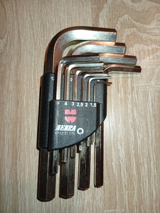 Wurth Zebra. Zestaw kluczy kontowych 10 sztuk