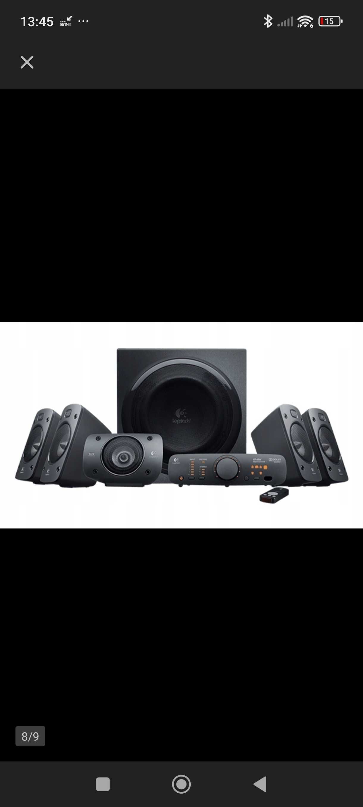 GŁOŚNIKI LOGITECH Z906 5.1 + adapter bluetooth