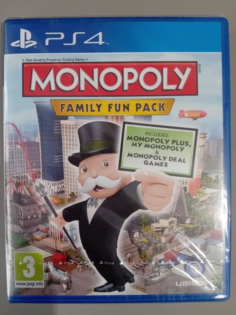 Gra PlayStation 4 Monopoly Family Fun Pack Nowa w folii