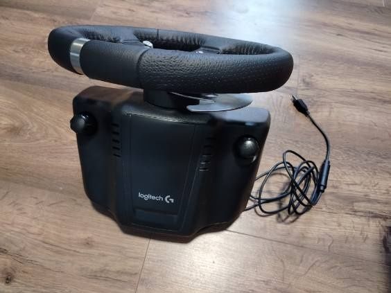 Kierownica Logitech g920 + shifter jak nowe Gwarancja