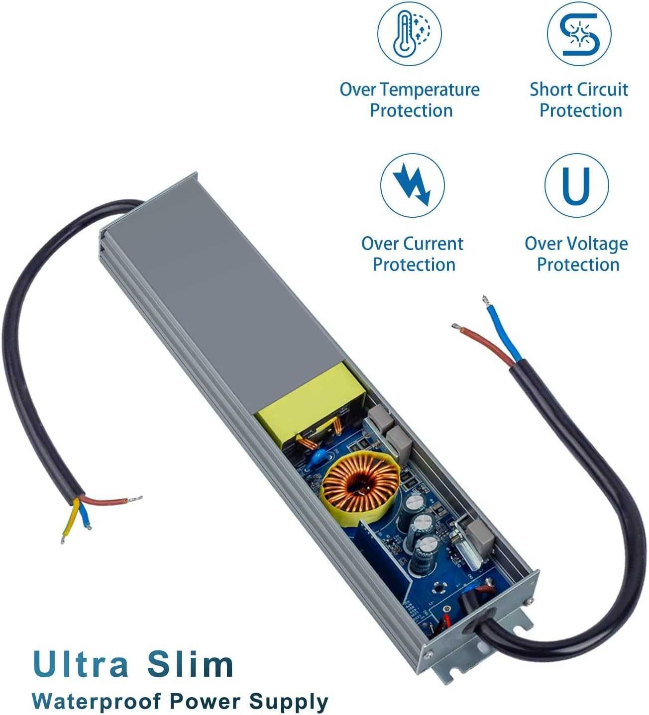 Nowy transformator LED / 24v 60W / Zasilacz modułowy typ slim / 1458