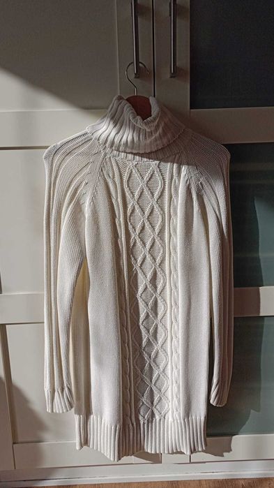 zimowa sukienka, golf, ciepła , rozmiar M