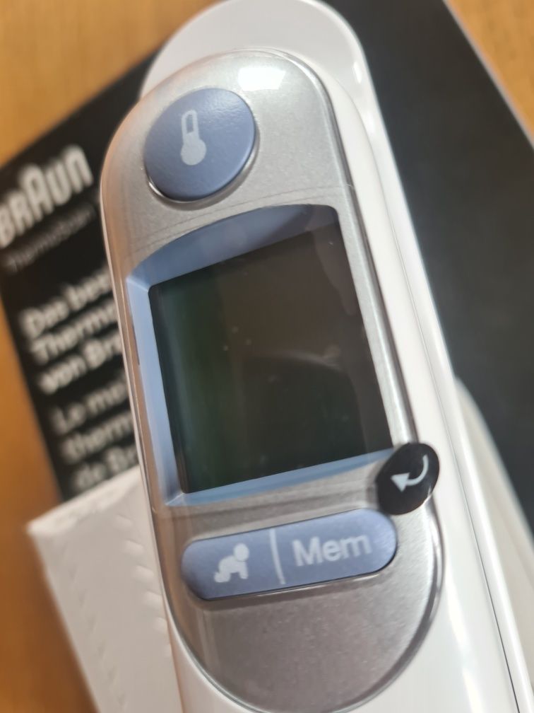 BRAUN ThermoScan 7 Termometr do ucha douszny precyzyjny