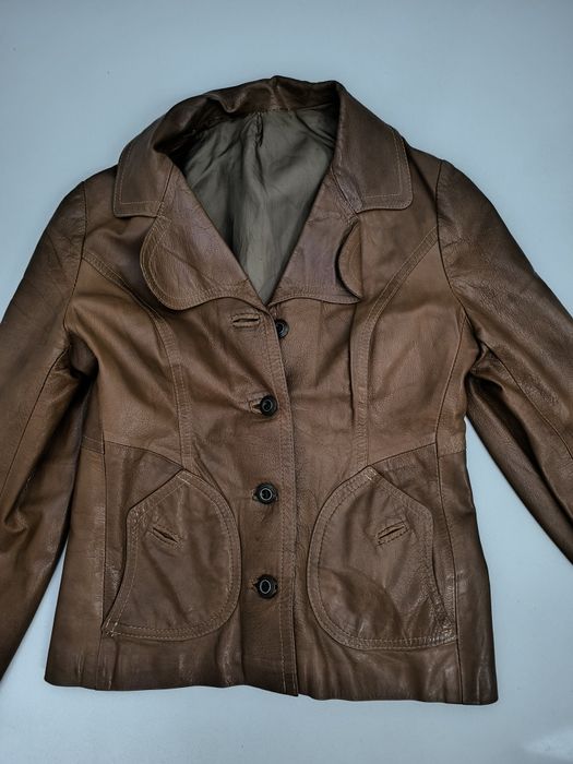 Kurtka skórzana ramoneska