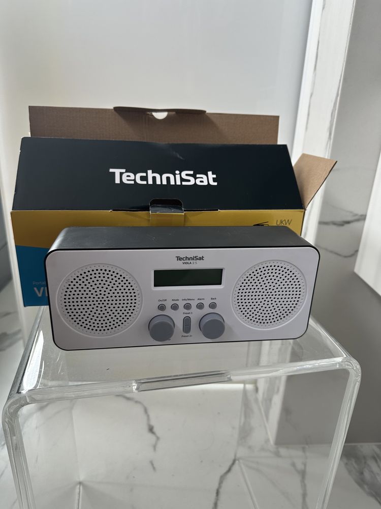 TechniSat VIOLA 2S Radio cyfrowe białe