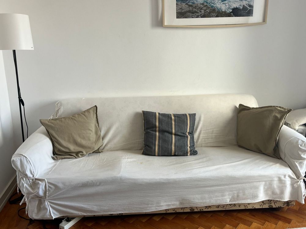 Sofa cama 3 lugares