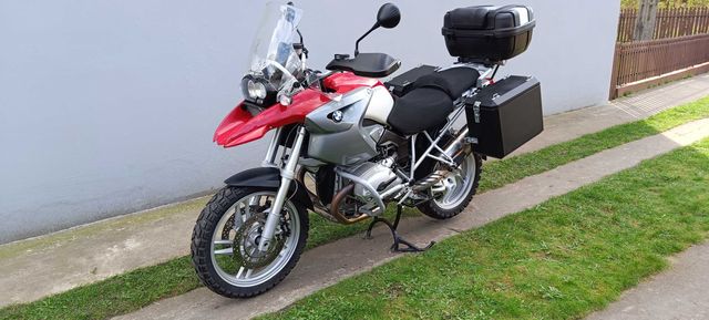 BMW R 1200 GS K25, 86 tys km, 2005, ABS, kufry, gmole