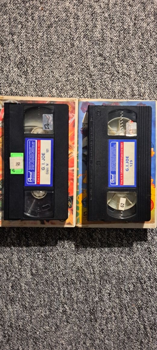 G.I.JOE kasety VHS Filmy
