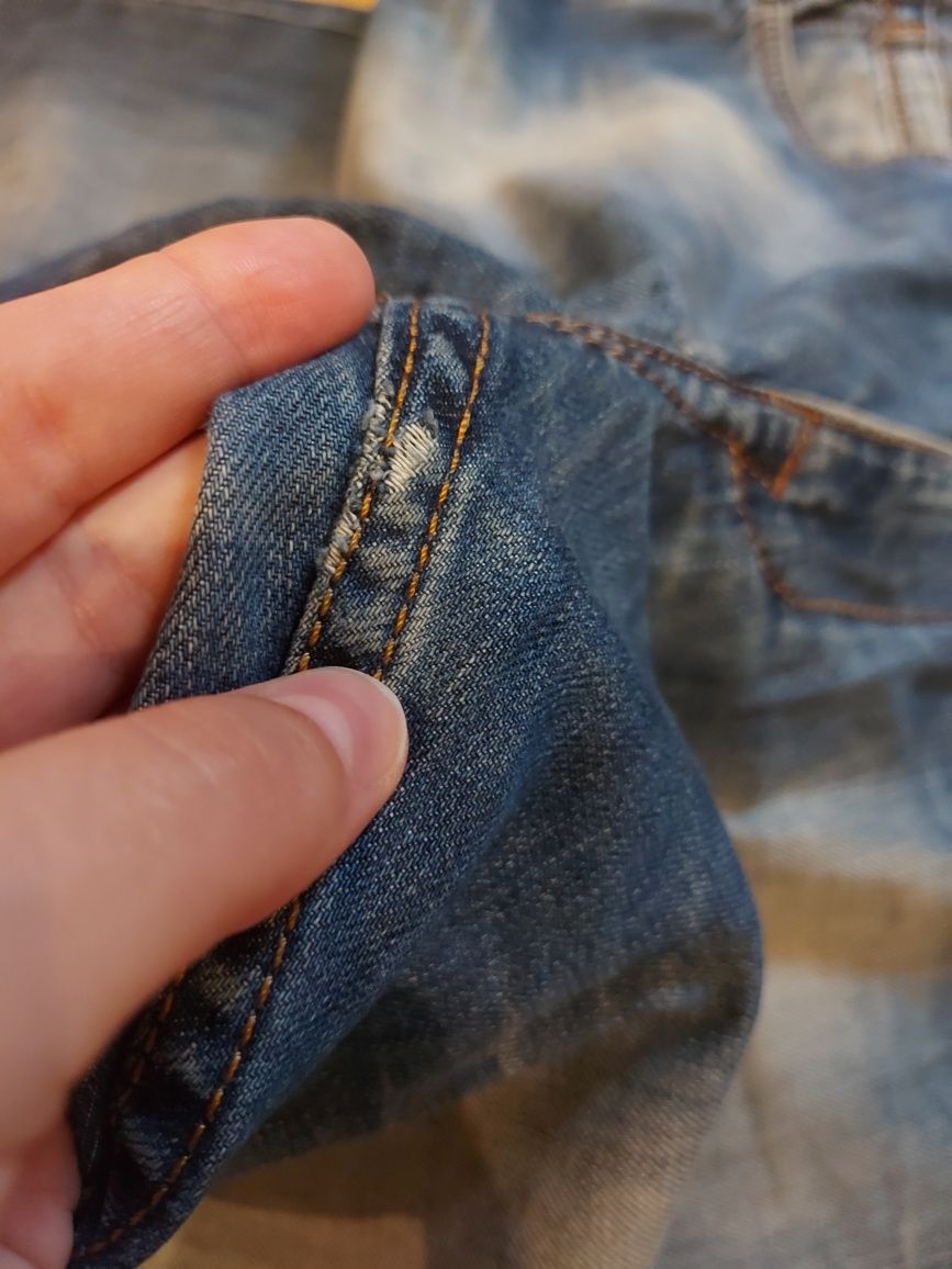 Spodnie męskie jeansy L 32 Stanley jasne