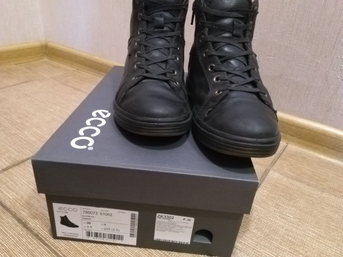 Продам зимние ботинки ECCO оригинал р 36