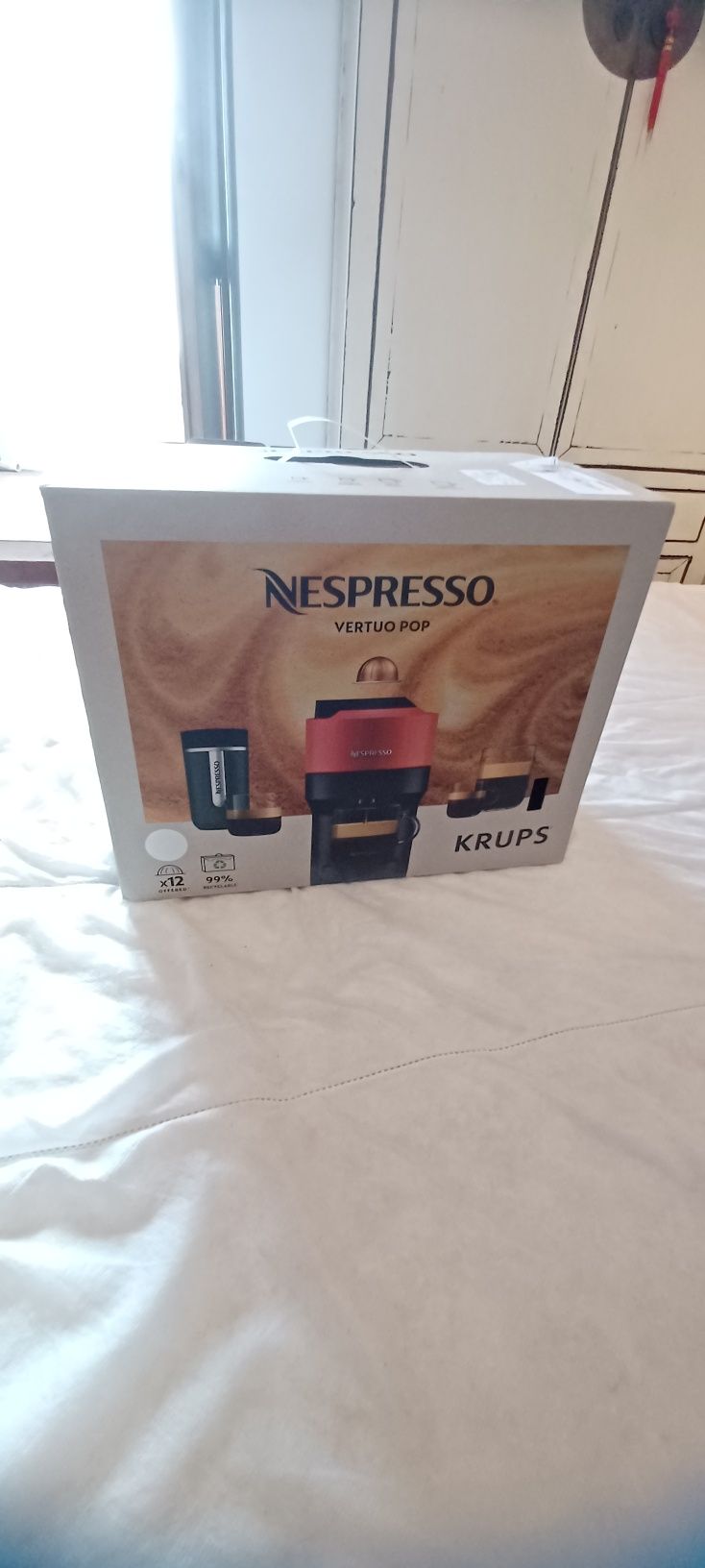 Nespresso Vertuo Pop Branca - Máquina Café