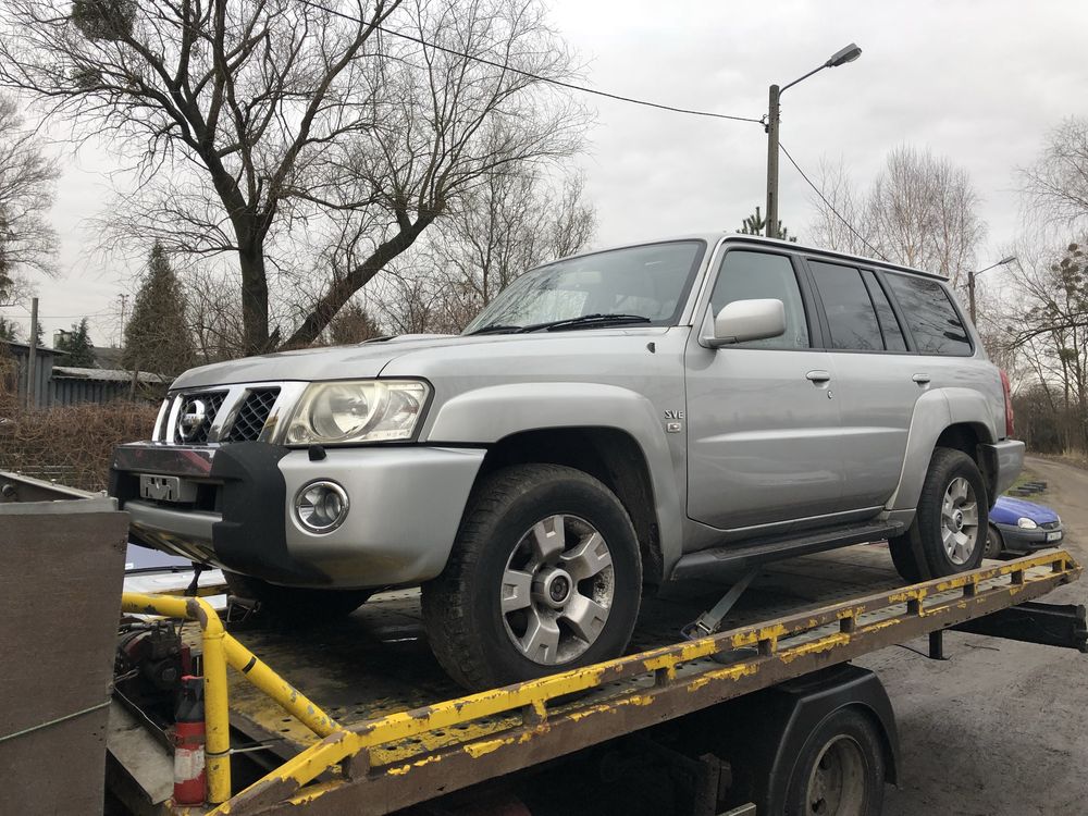 Patrol Gr Y-61 2,8tdi 3,0td long krótki 5d 3d na części do rozbiórki