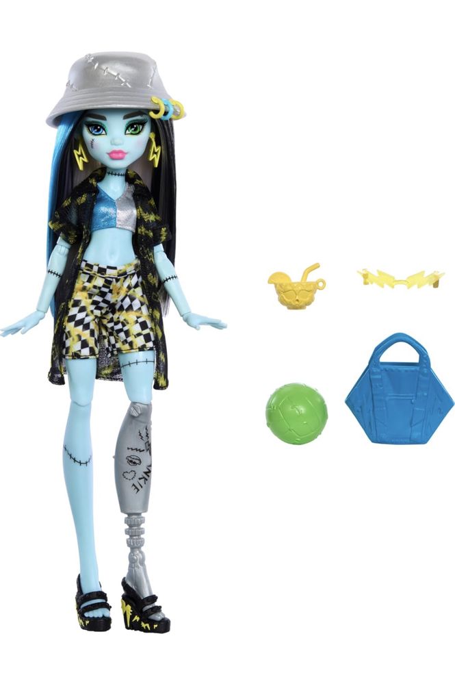 Monster High Scare-adise Island Clawdeen Draculaura Frankie Burns