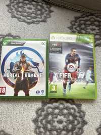 Mortal kombat 1 i Fifa16 xbox 360