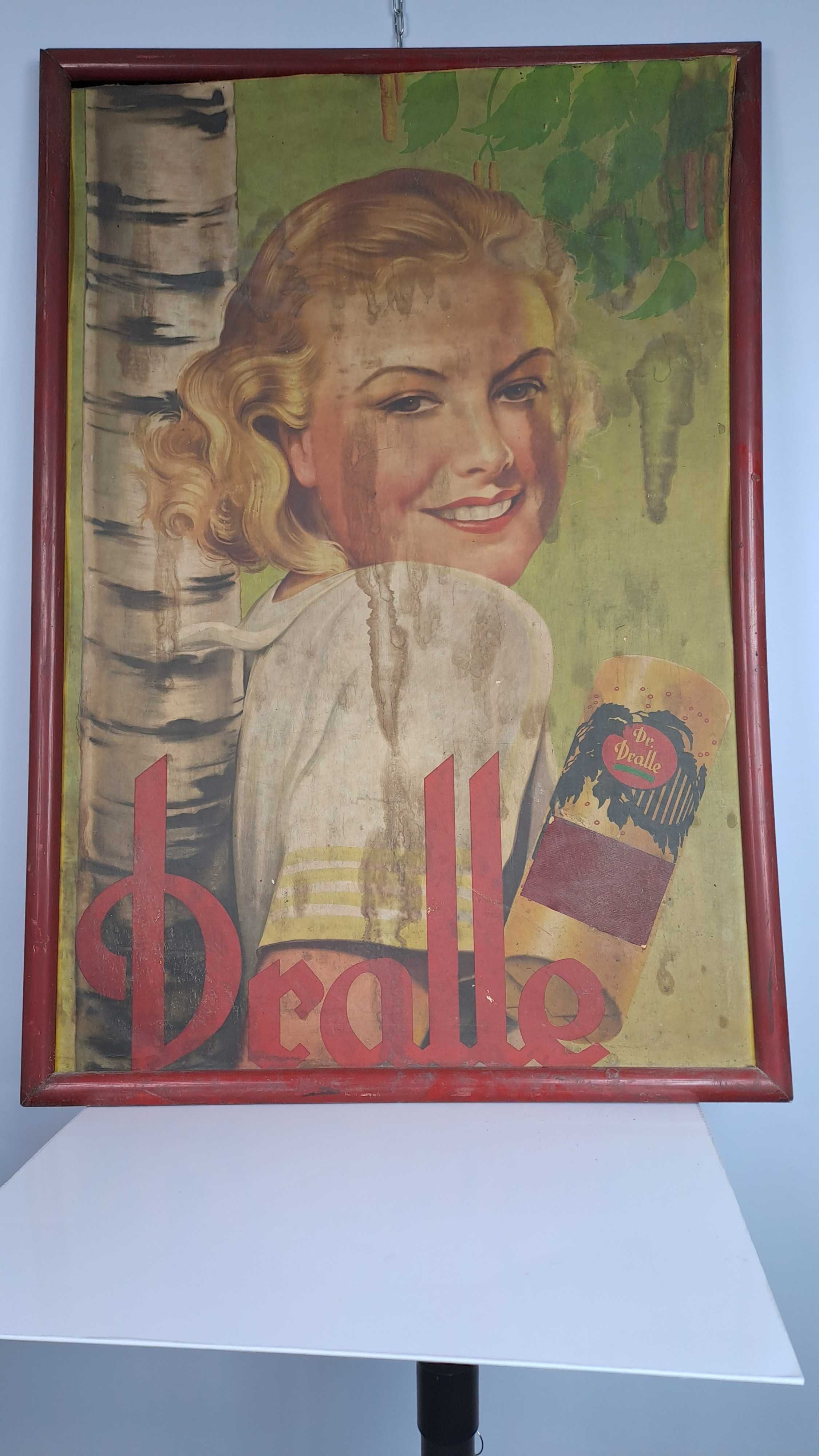 Poster - stara reklama Dralle