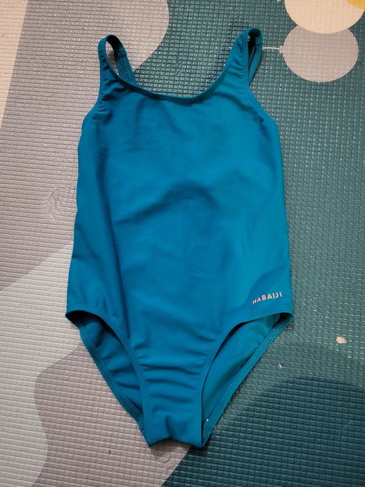Strój kąpielowy dziewczęcy sportowy jednoczesciowy