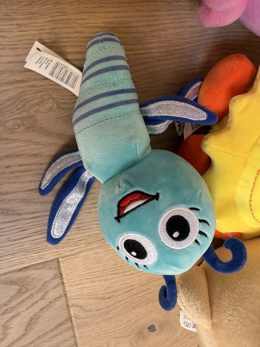 Gang fajniaków z Biedronki, ważka Wiola, zestaw pluszaków